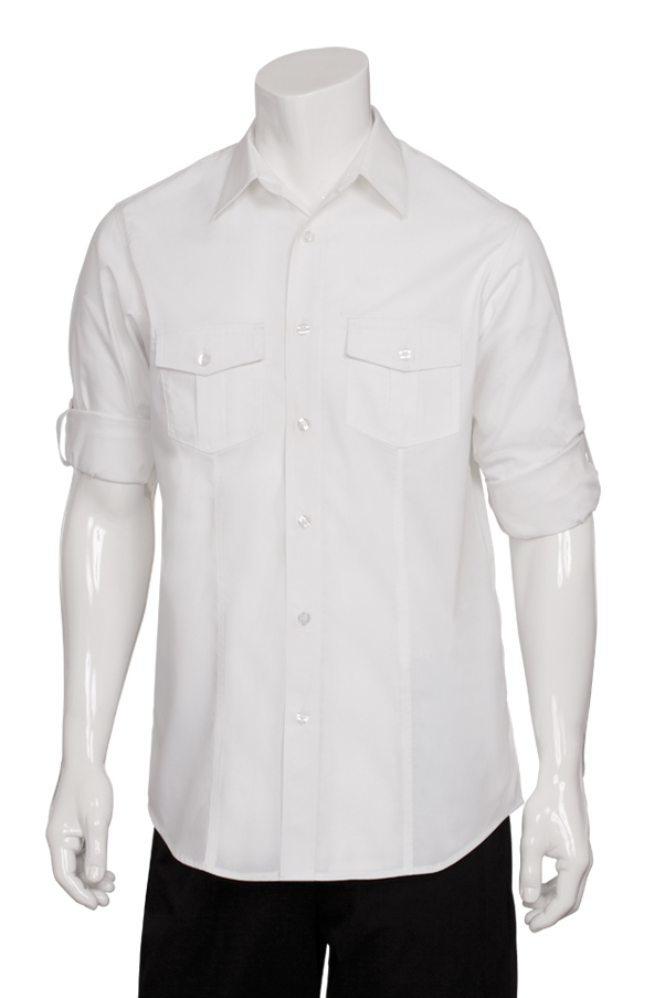 Download Chef Works Philippines | Mens Two-pocket Shirt (DPDS ...