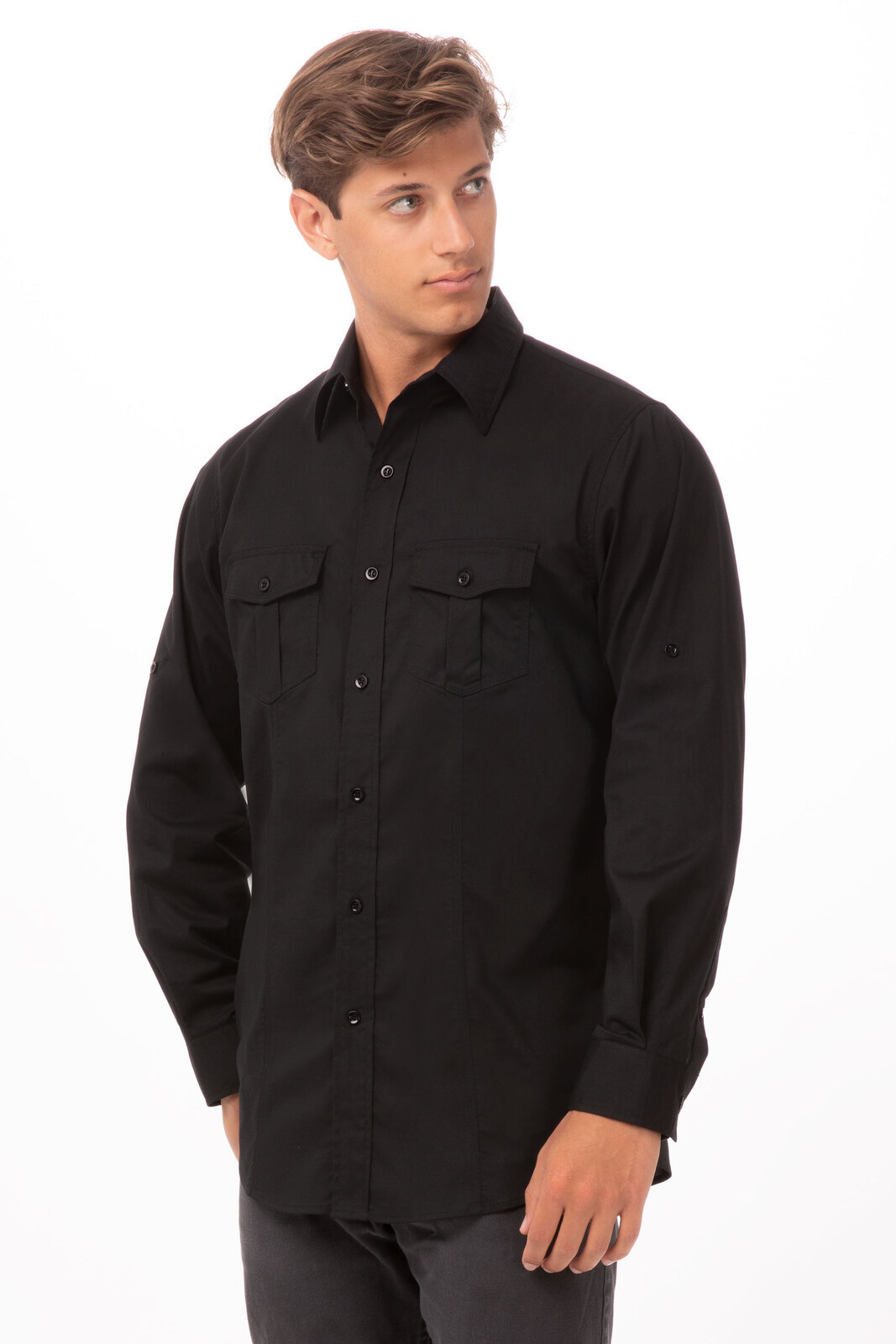 Chef Works Philippines | Men's Two-Pocket Shirt (DPDS) - Chef Works ...