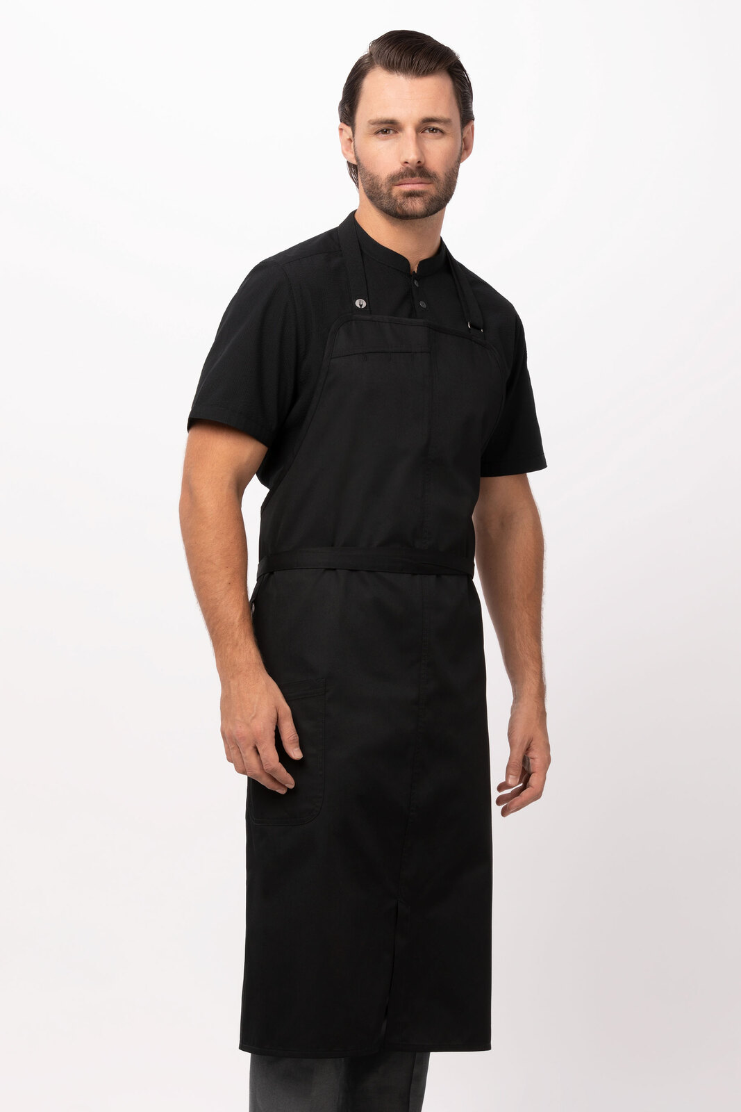 Chef Works Philippines | Black Brio Chef's Bib Apron (ACN01) - Chef ...